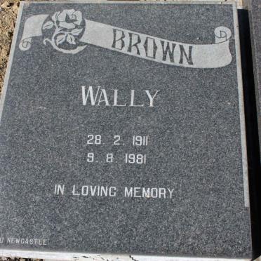 BROWN Wally 1911-1981