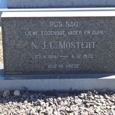 MOSTERT N.J.C. 1914-1970