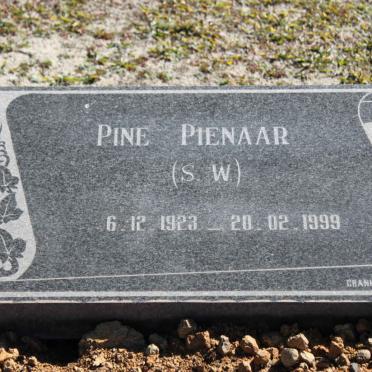 PIENAAR S.W. 1923-1999