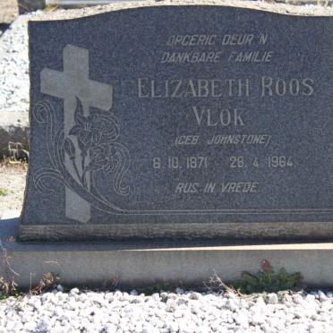 VLOK Elizabeth Roos nee JOHNSTONE 1871-1964