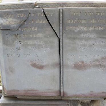 GREYLING Johannes Nicolaas 18?1-194? &amp; Marlina VAN DER MERWE 18??-1943