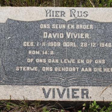 VIVIER David 1909-1948