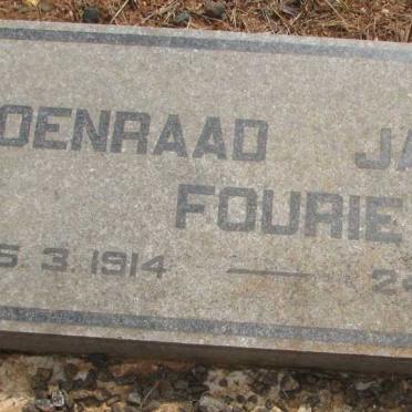 FOURIE Coenraad Jacobus 1914-1970