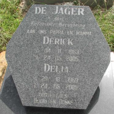 JAGER Derick, de 1863-2005 &amp; Delia 1969-2005