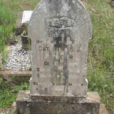 POTGIETER Catherina S.J. 1885-1930