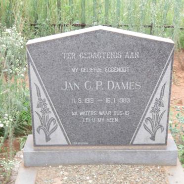 DAMES Jan C.P. 1919-1983