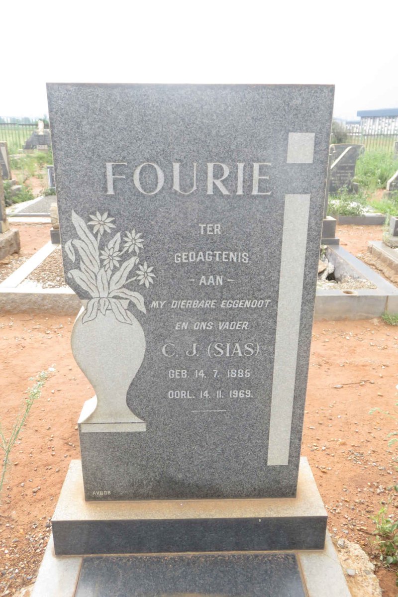FOURIE J.S. 1885-1969