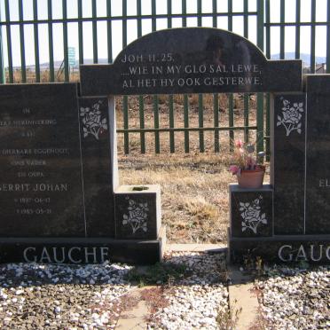 GAUCHE Gerrit Johan 1897-1983 &amp; Elsje Susanna 1901-1989