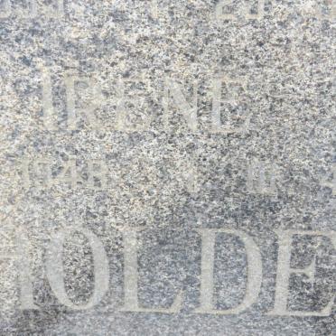 HOLDER Ambrose 1939-1994 &amp; Irene 1948-2001