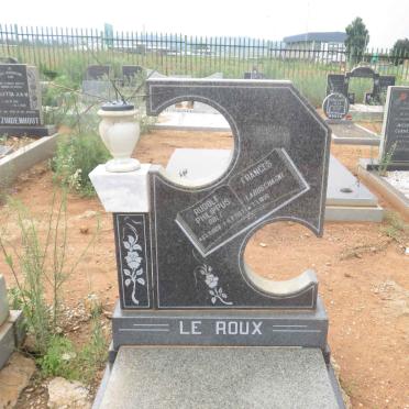 ROUX Rudolf Philippus, le 1928-1987 &amp; Frances LABUSCHAGNE 1938-