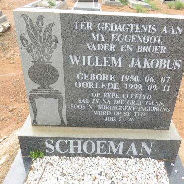 SCHOEMAN Willem Jacobus 1950-1999