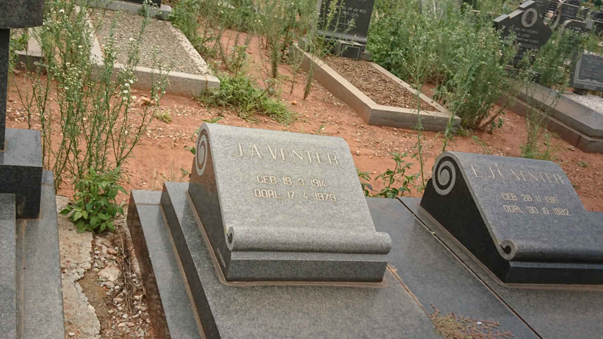 VENTER J.A. 1914-1979 & E.J.C 1916-1982 _2