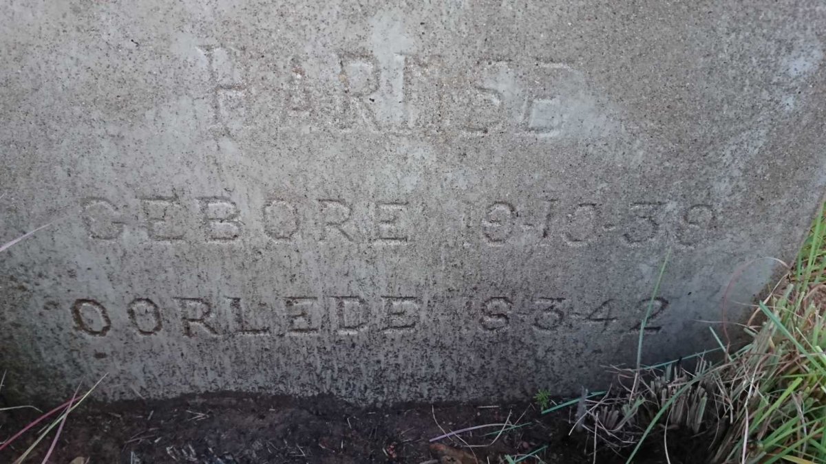 HARMSE Leonardus F.J. 193?-1942