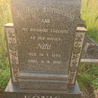 KÖNIG Nita 1895-1960