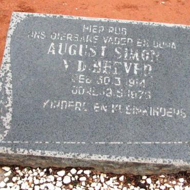 HEEVER August Simon, v.d. 1914-1976