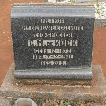KOCK C.M., de 1872-1941