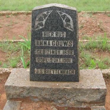GOUWS Anna 1898-1901