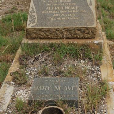 NEAVE Alfred -1955 &amp; Mary 1883-1973
