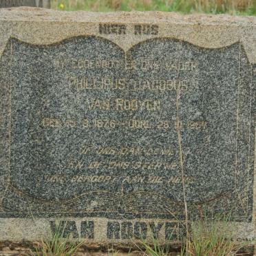 ROOYEN Phillipus Jacobus, van 1876-1957