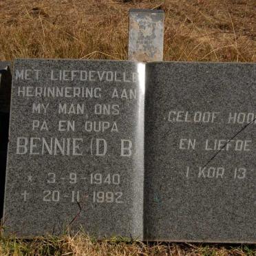 BOVIN D.B. 1940-1992