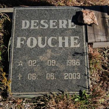 FOUCHE Desiré 1986-2003