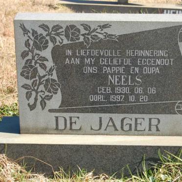 JAGER Neels, de 1930-1997