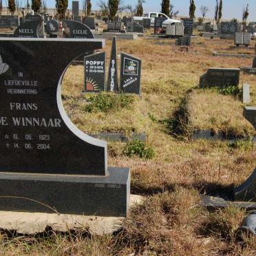 WINNAAR Frans, de 1923-2004 &amp; Liesbeth 1930-1998