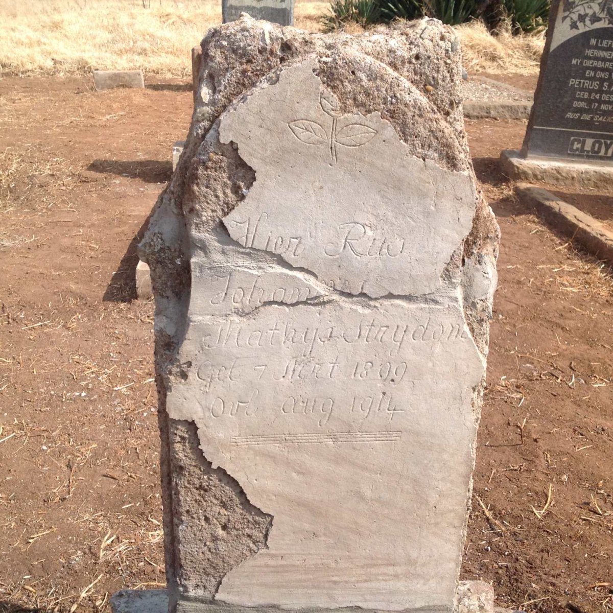 STRYDOM Johannes Mathys 1899-1914