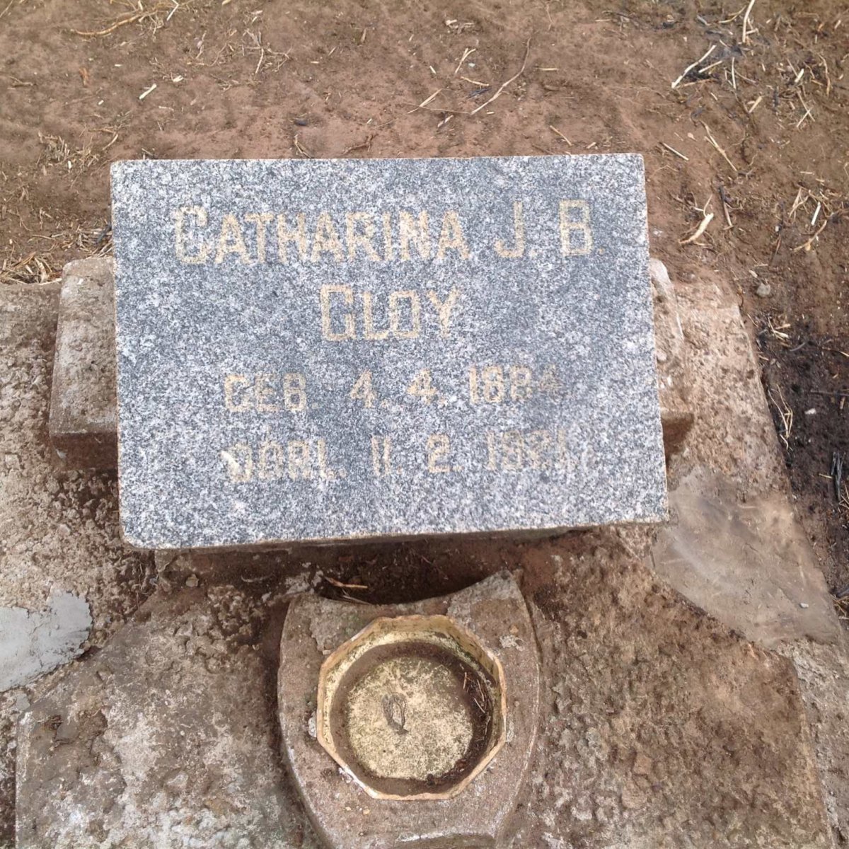 GLOY Catharina J.B. 1884-1921