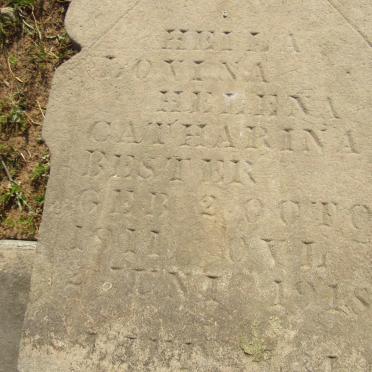 BESTER Heila Lovina Helena Catharina 1911-1918