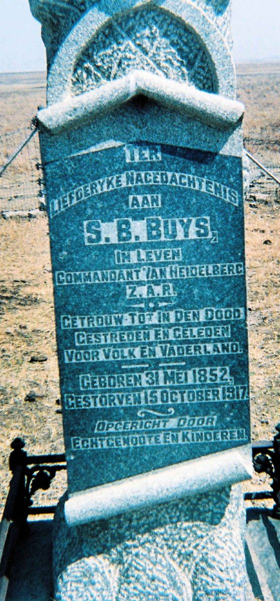 BUYS S.B. 1852-1917