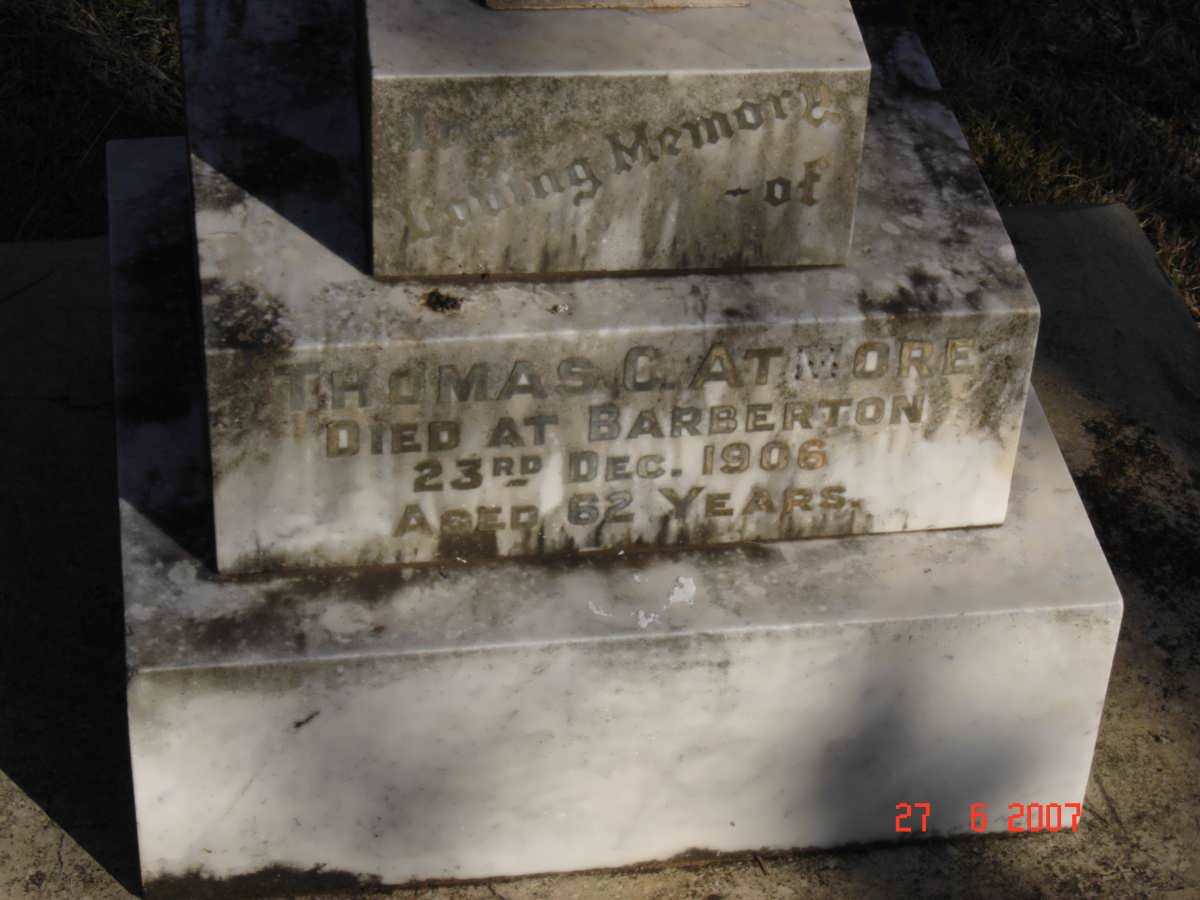 ATMORE Thomas C. -1906