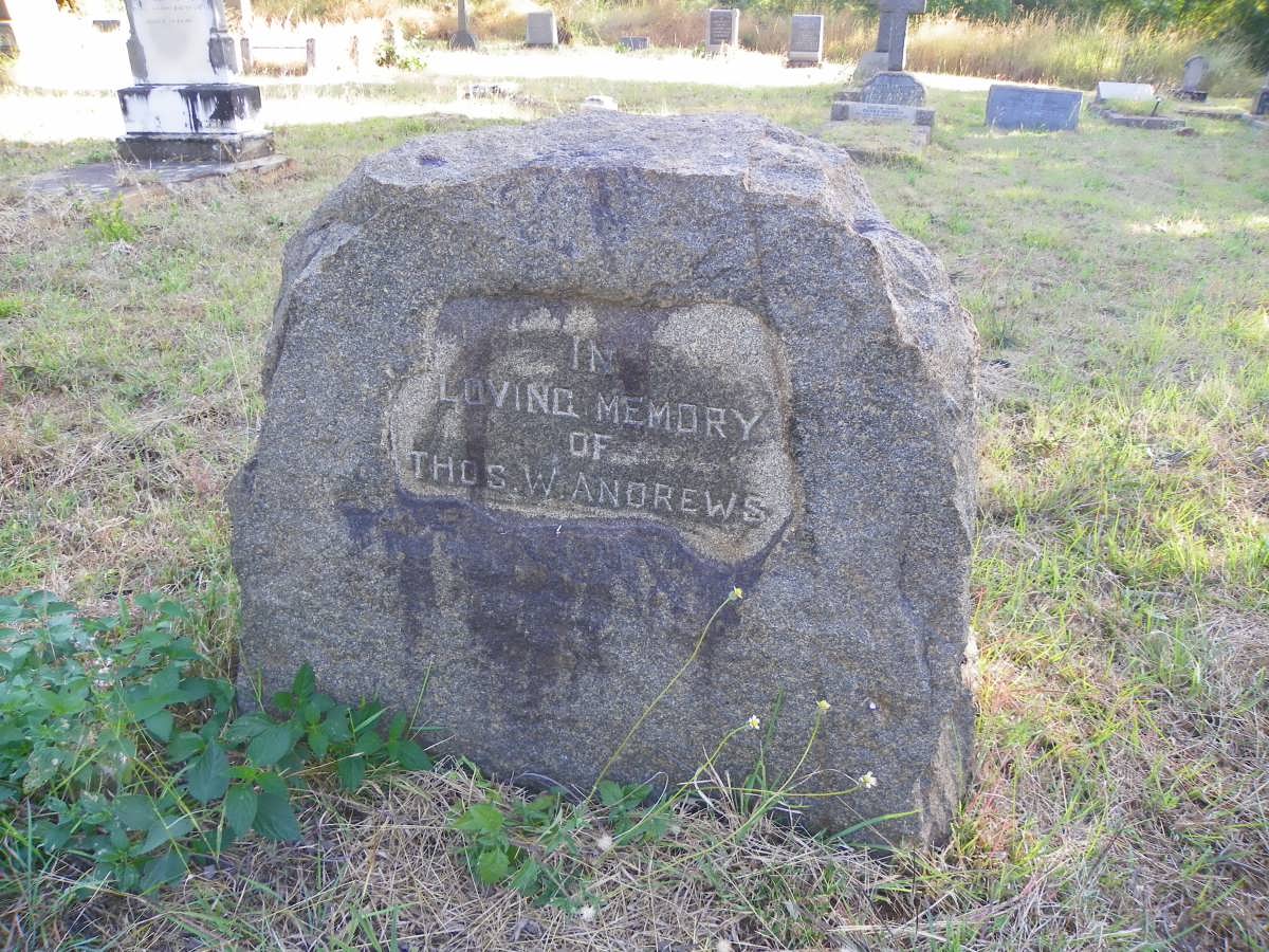 ANDREWS Thos. W.