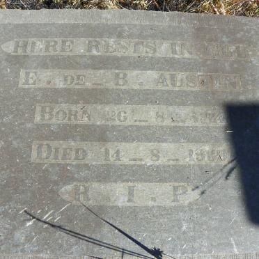 AUSTIN E., de B. 1874-1939