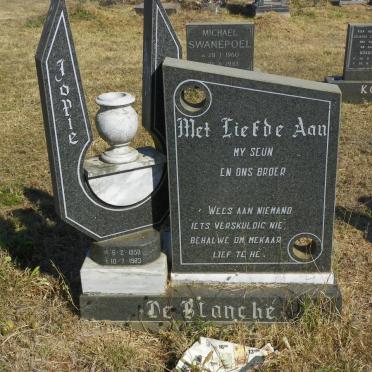BLANCHE Jopie, de 1958-1983