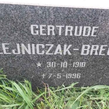 BREUKER Gertrude, OLEJNICZAK 1910-1996