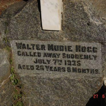 HOGG Walter Mudie  -1935