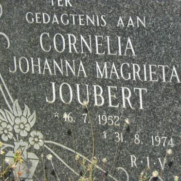 JOUBERT Cornelia Johanna Magrieta 1952-1974