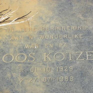 KOTZEE Koos 1929-1988