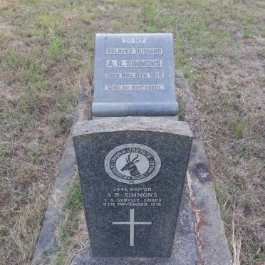 SIMMONS A.R. -1918