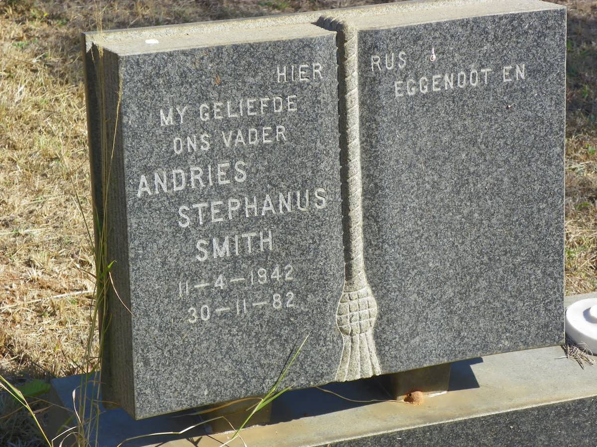 SMITH Andries Stephanus 1942-1982