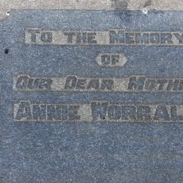 WORRALL Annie