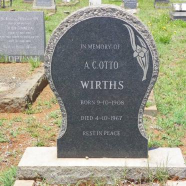 WIRTHS A.C. Otto 1908-1967