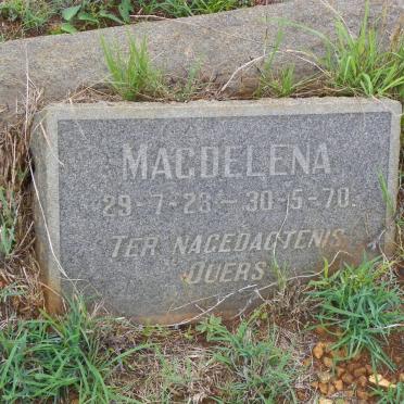 ? Magdelena 1923-1970