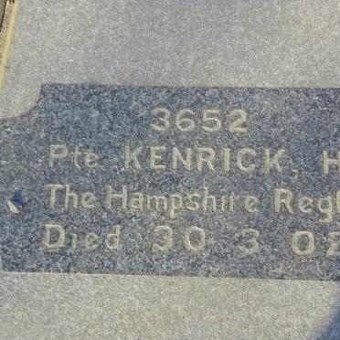 KENRICK H. -1902