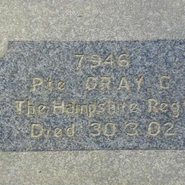 GRAY G. -1902