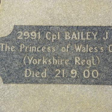 BAILEY J. -1900