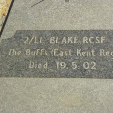 BLAKE R.C.S.F. -1902