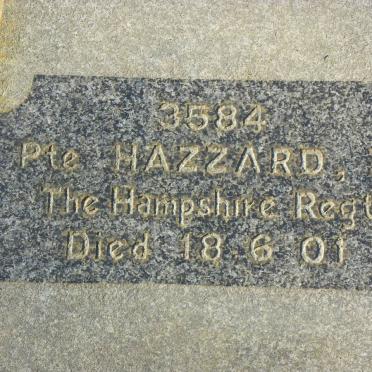 HAZZARD T. -1901