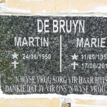 BRUYN Martin, de 1950- &amp; Marie 1954-2011